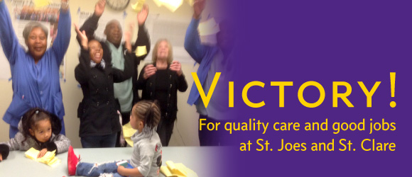 Hospital Workers at CHI Franciscan St. Joseph and St. Clare  Win New Contract with Increased Investment in Front-Line Care