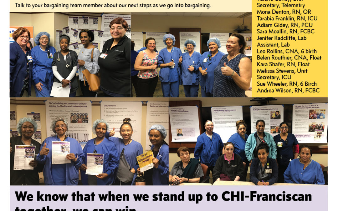 We’re uniting to hold CHI-Franciscan accountable to Highline patients and families