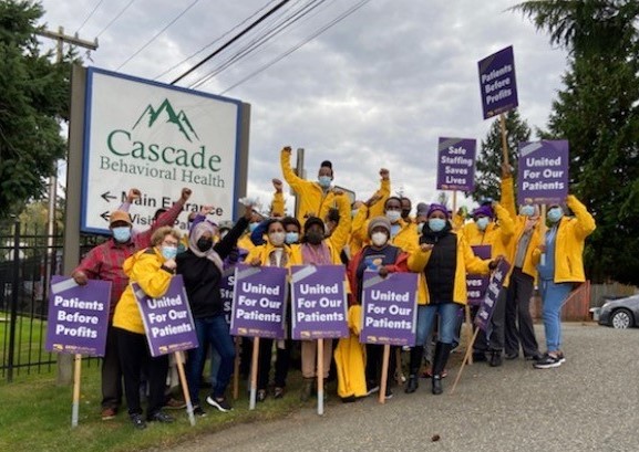 SEIU Healthcare 1199NW reaches tentative agreement ending safety strike by Cascade Behavioral Health workers