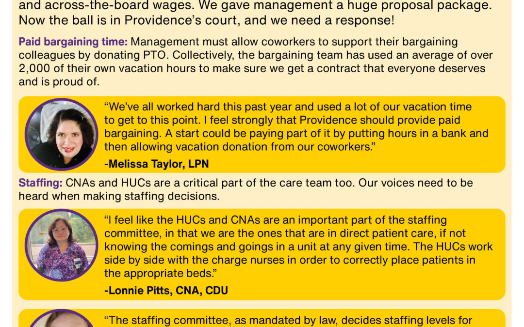 It’s Time for Providence To Invest in Safe Care. Respect Us, Protect Us, Pay Us