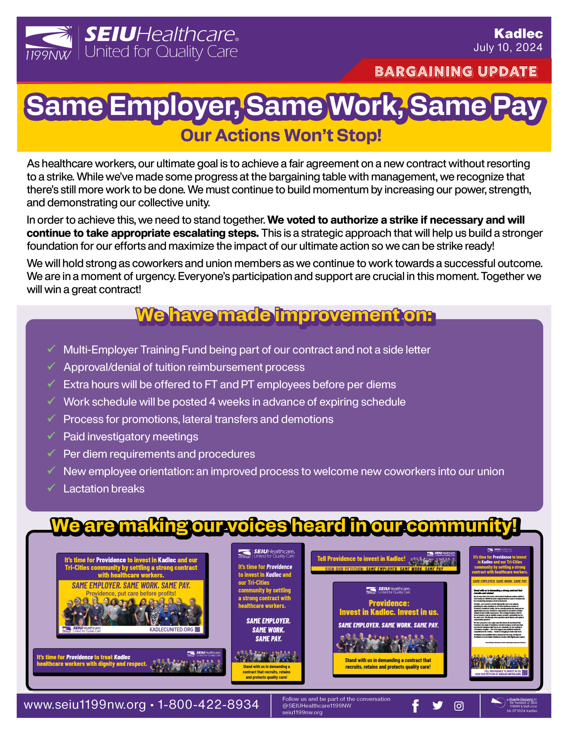 Same Employer, Same Work, Same Pay