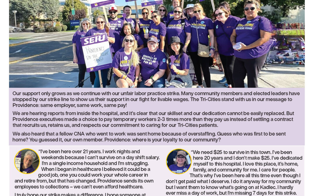 We are the Union – Our sea of purple continues to flow