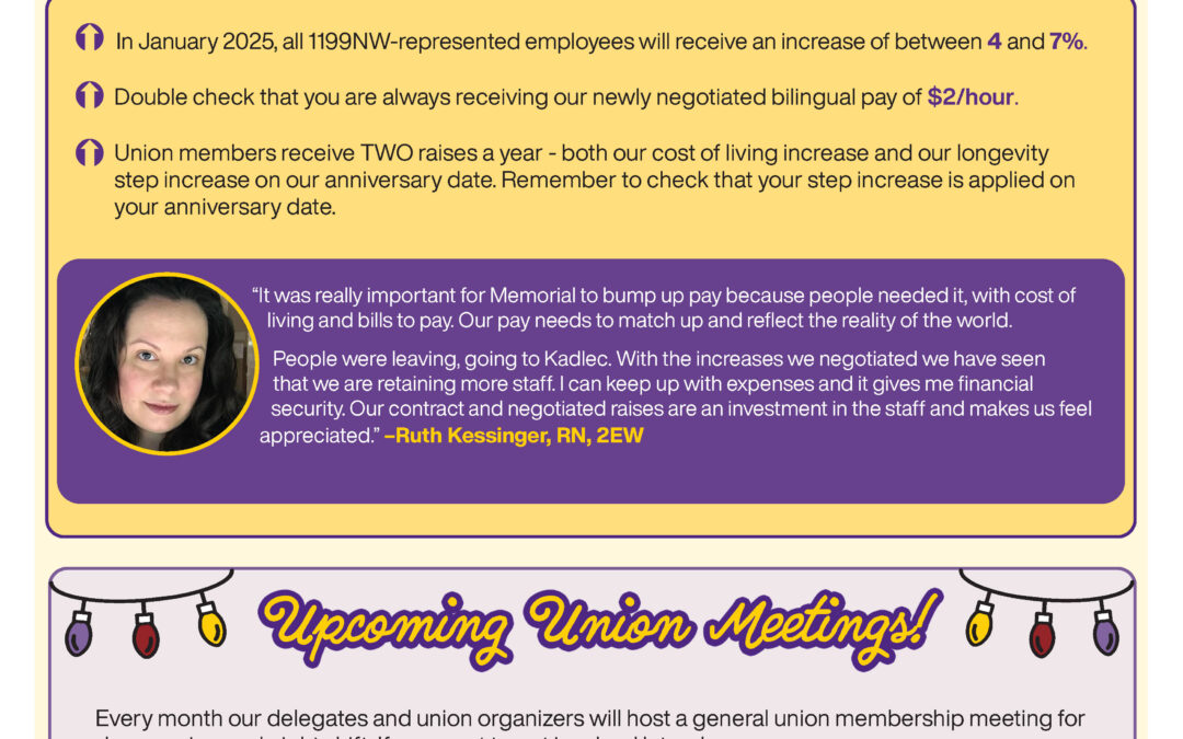 When We Fight, We Win! Upcoming Union Raises – A guide to tracking and planning for your wage increase