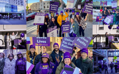 We Stood Together at Our Informational Picket at Virginia Mason!